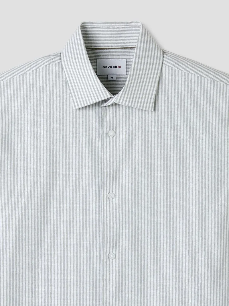 Chemise slim rayée