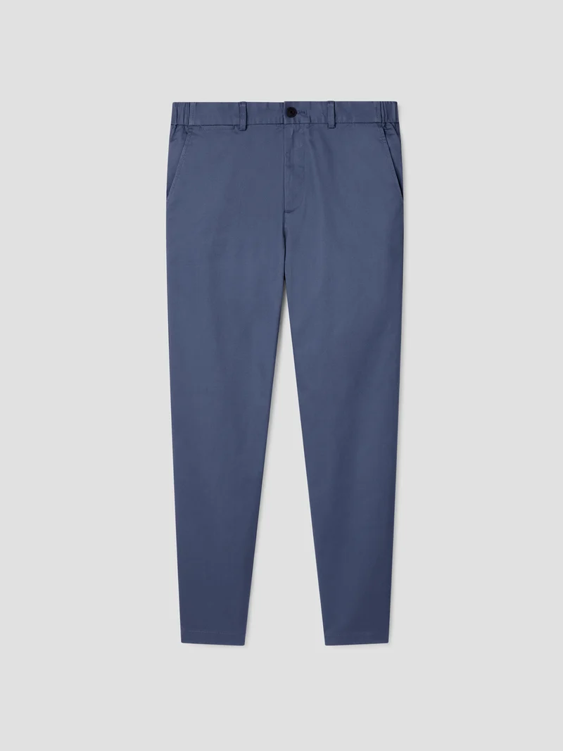 Chino en coton mélangé