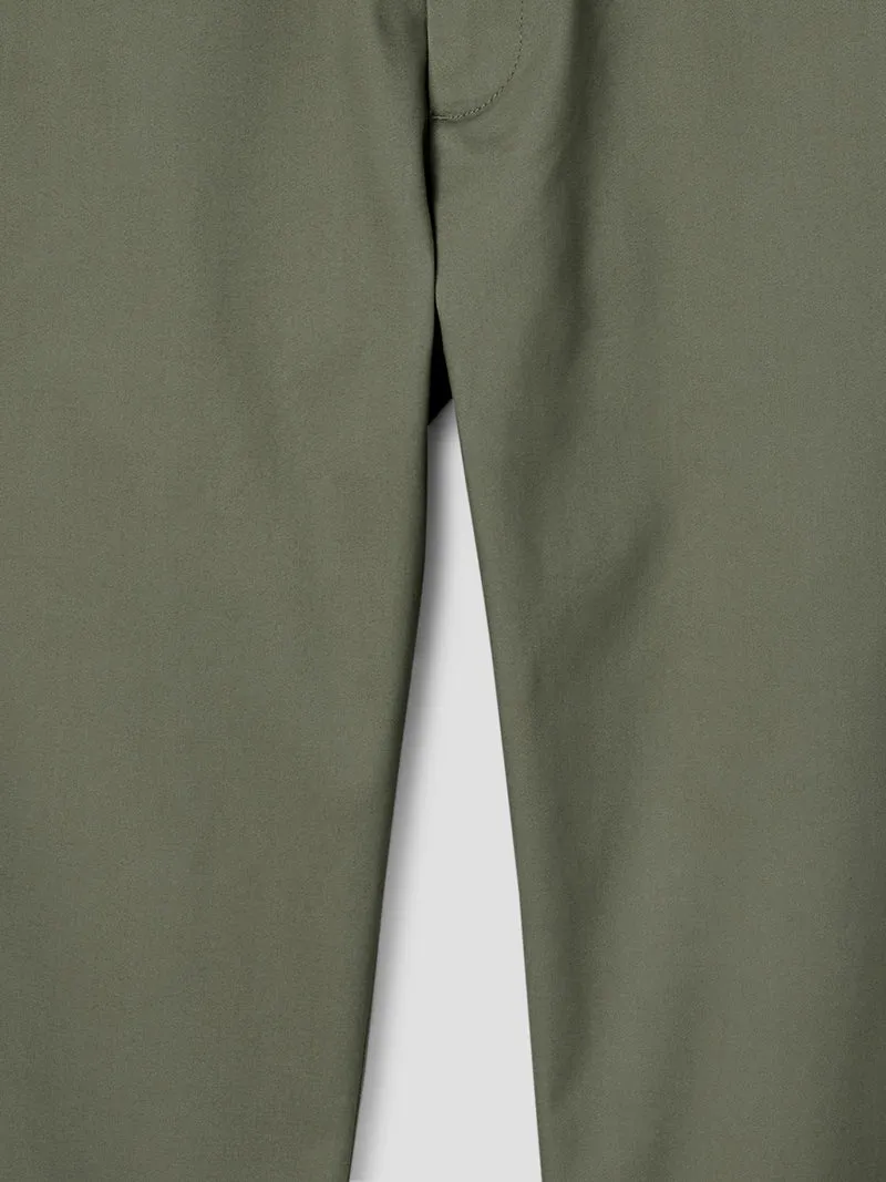Chino en coton mélangé