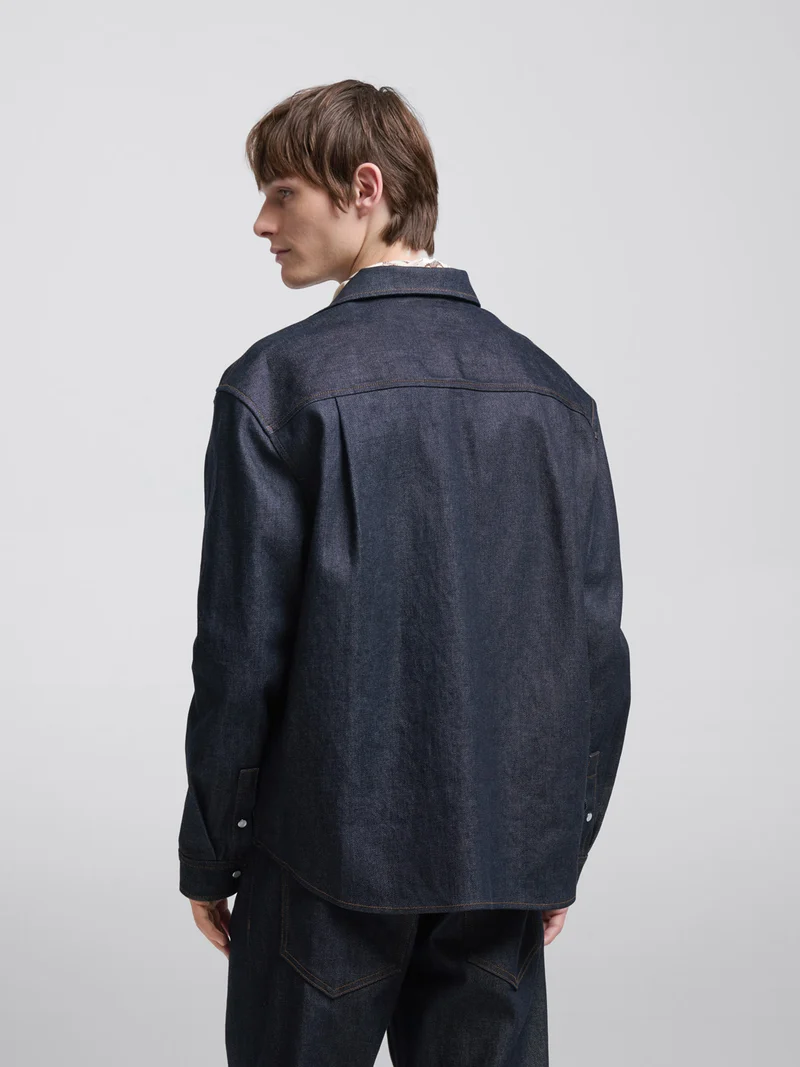 Surchemise regular en jean - L'atelier