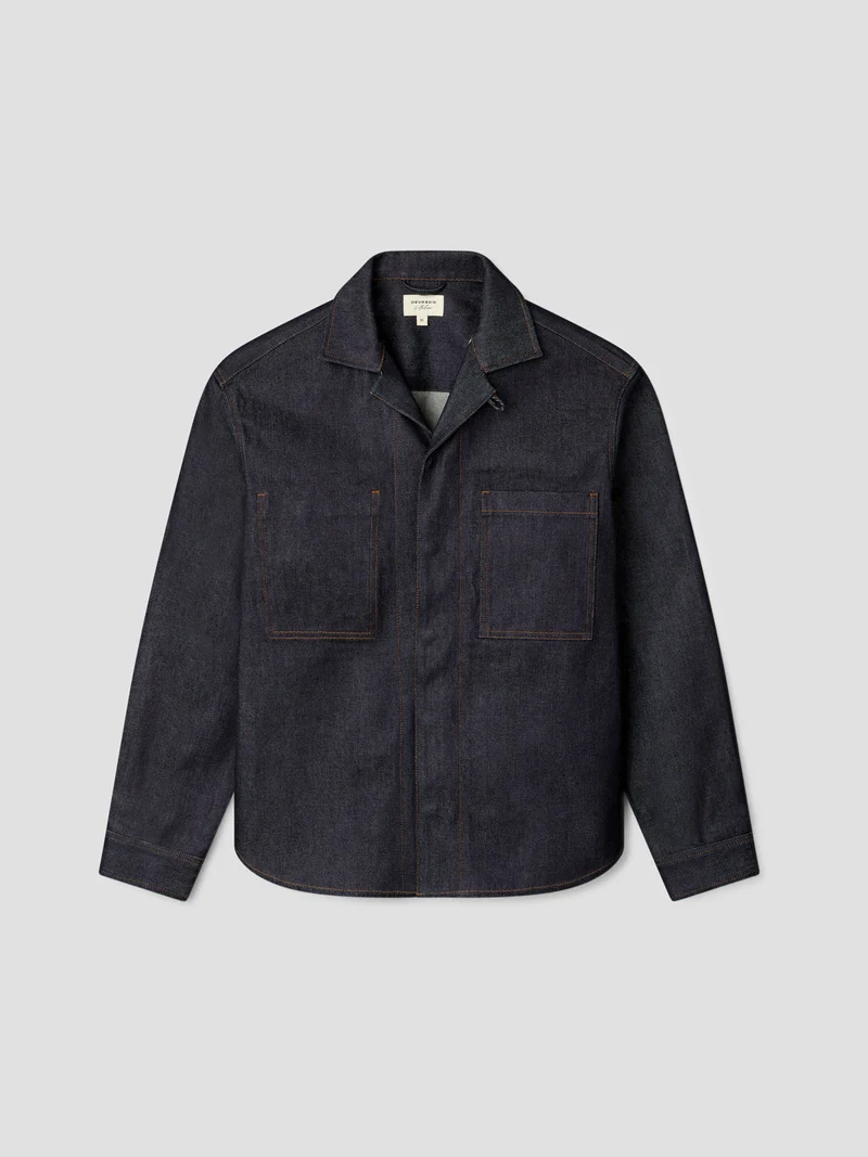 Surchemise regular en jean - L'atelier