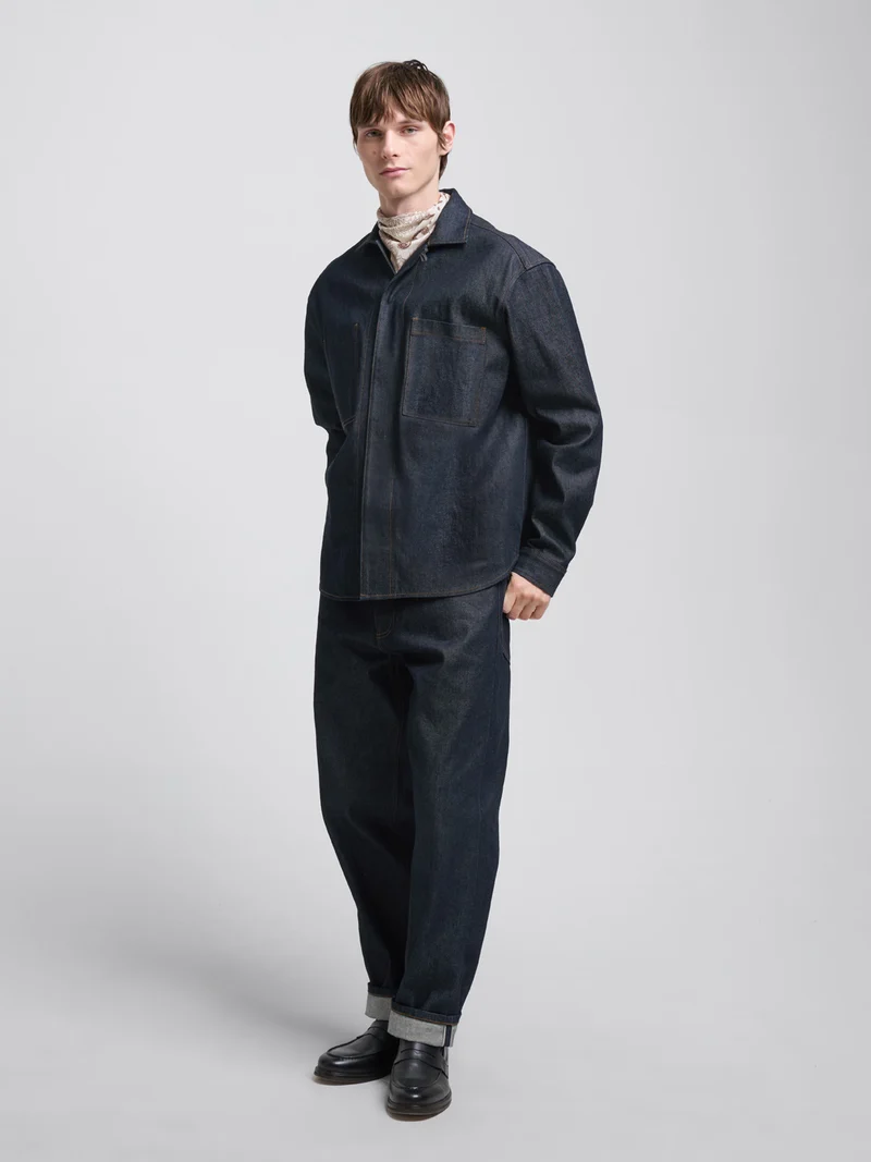 Surchemise regular en jean - L'atelier