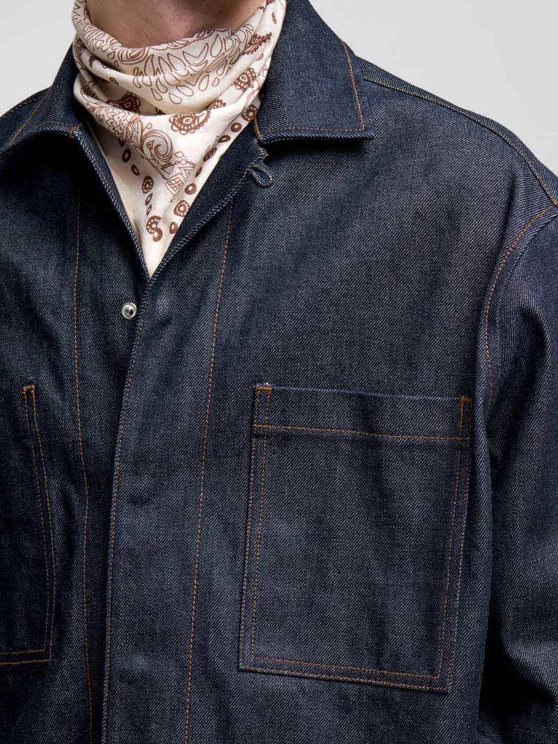 Surchemise regular en jean - L'atelier