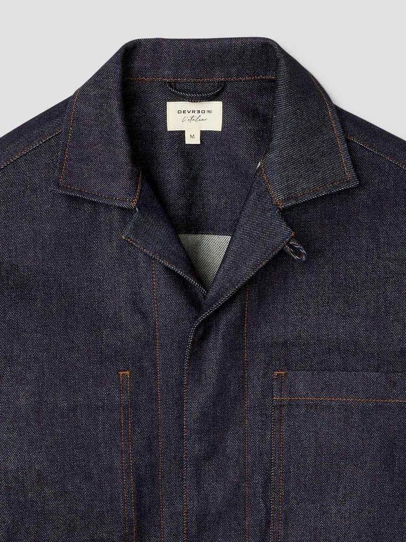 Surchemise regular en jean - L'atelier