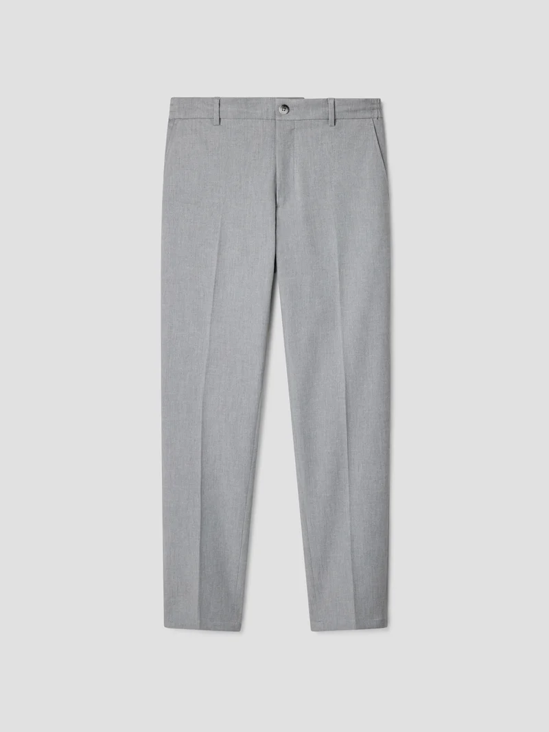 Chino taille semi-élastiquée