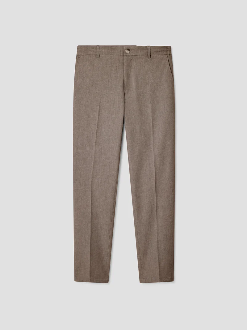 Chino taille semi-élastiquée
