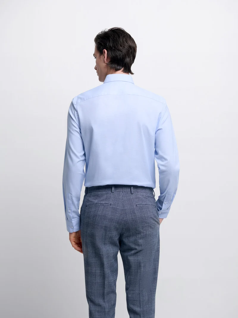 Chemise slim en coton
