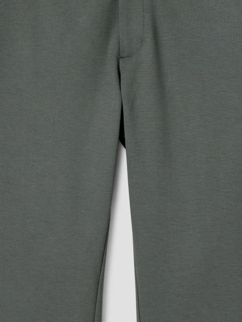 Chino stretch taille semi-élastiquée