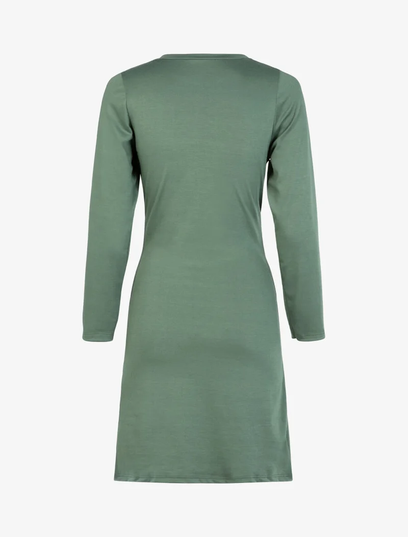 Robe à bandes croisées à la taille - Kaki clair