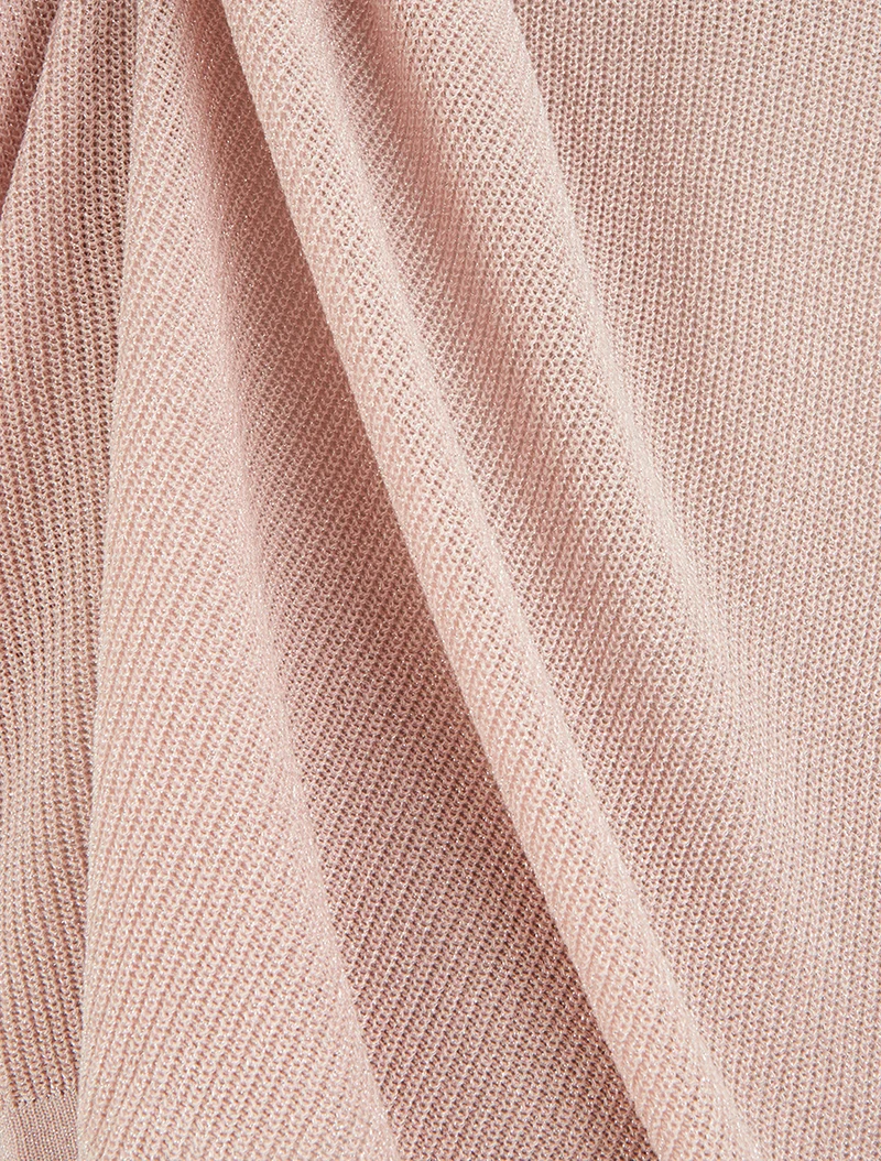 Top ample manches courtes chauve-souris - Rose