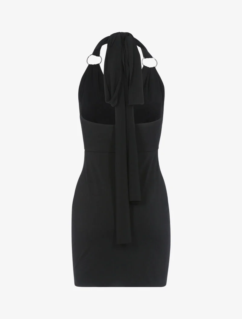 Robe à bretelles extra longues - noir