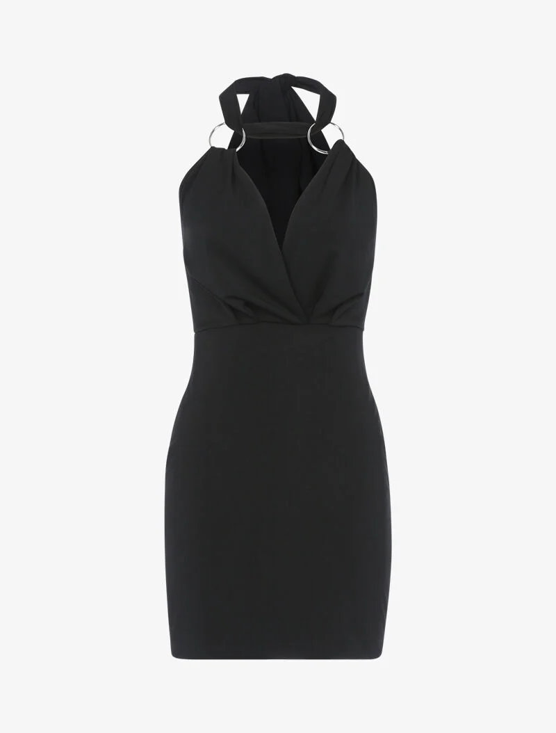 Robe à bretelles extra longues - noir