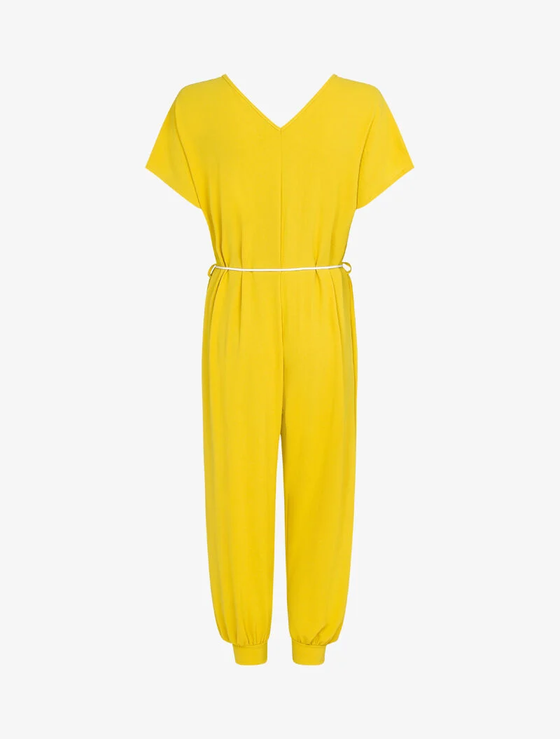 Combinaison ample coupe harem - jaune