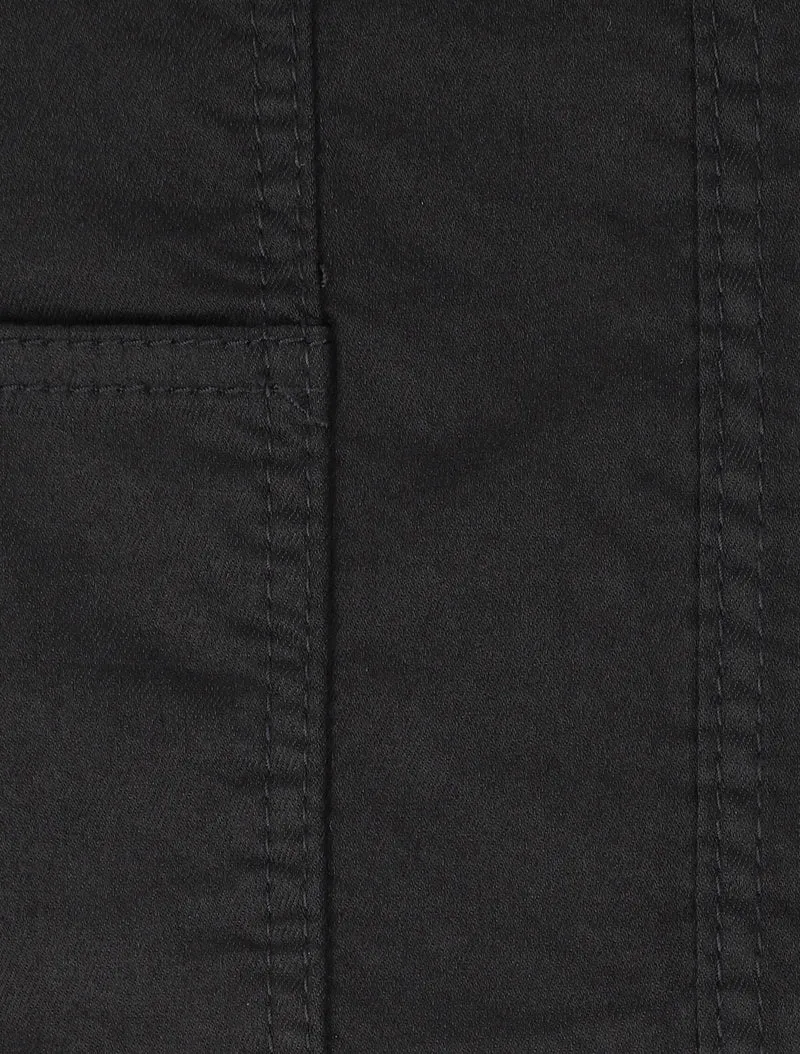Salopette en jean skinny - Noir