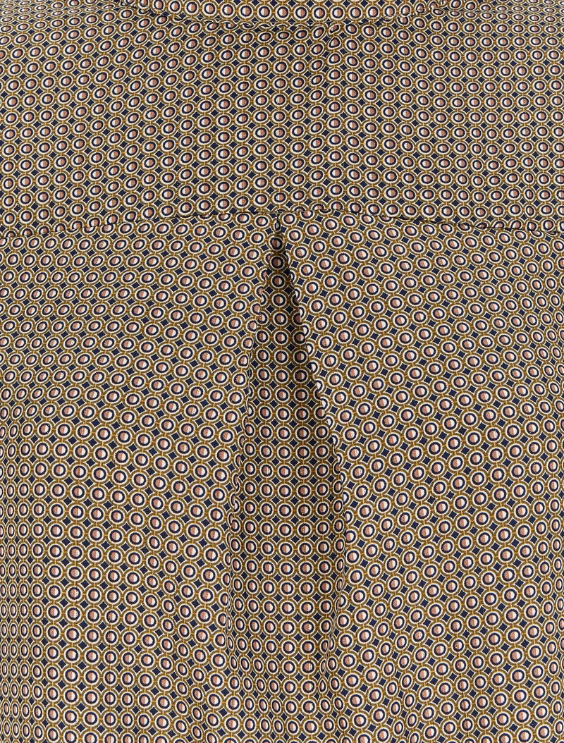 Blouse à motifs géométriques - Vert