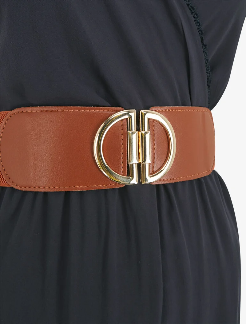 Robe longue à nœuds sur les épaules - Marine