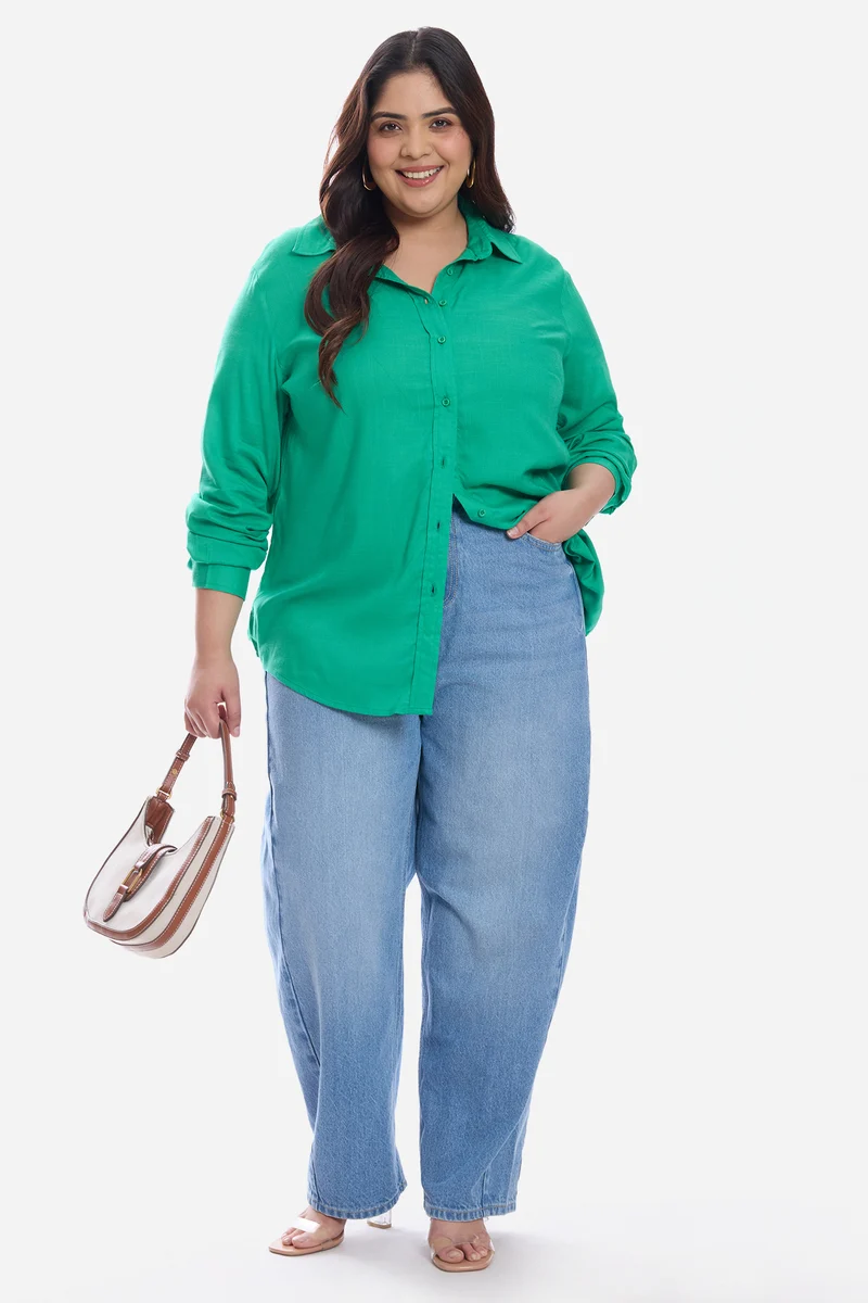 Belma|Cotton Regular Button Down Shirt