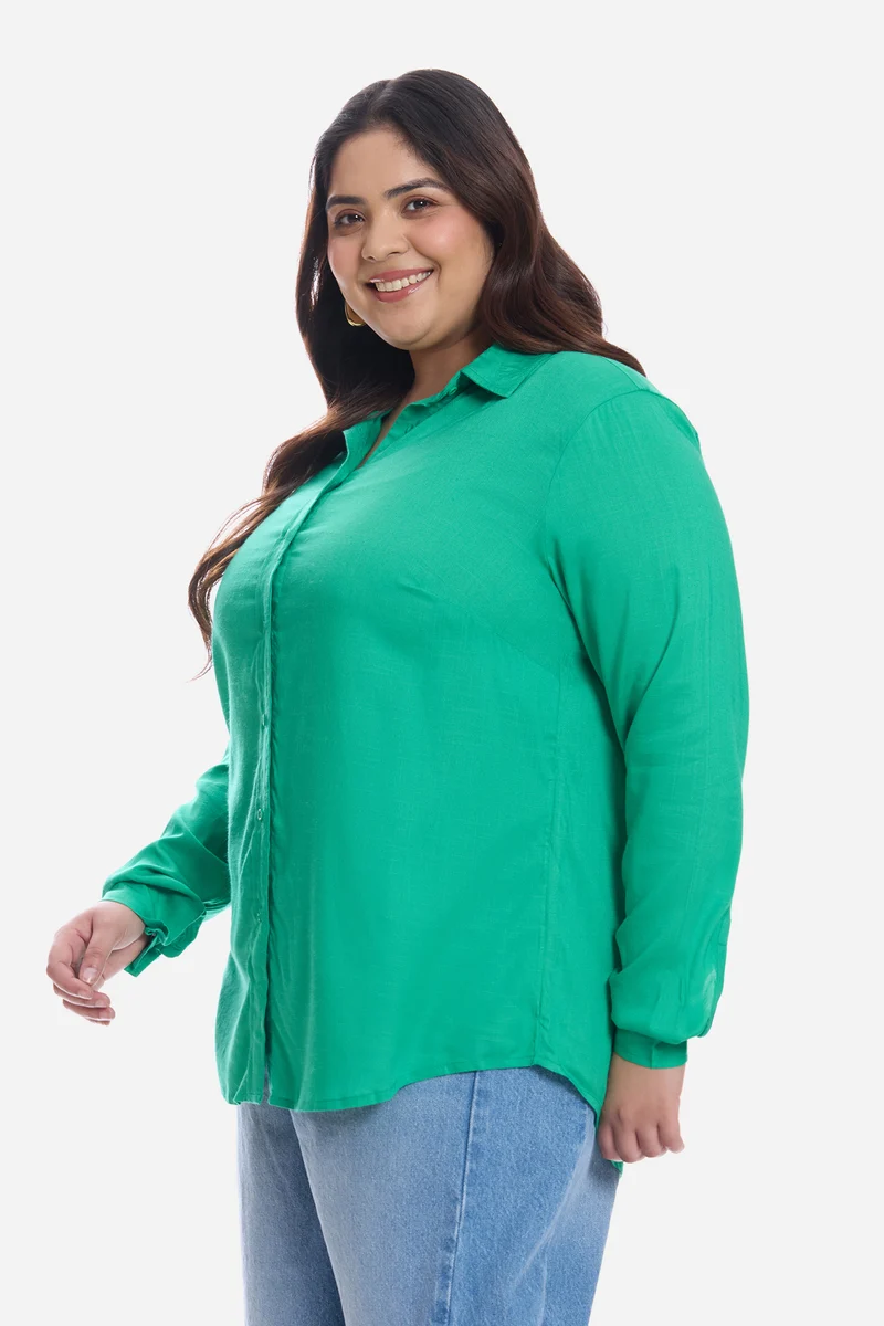 Belma|Cotton Regular Button Down Shirt