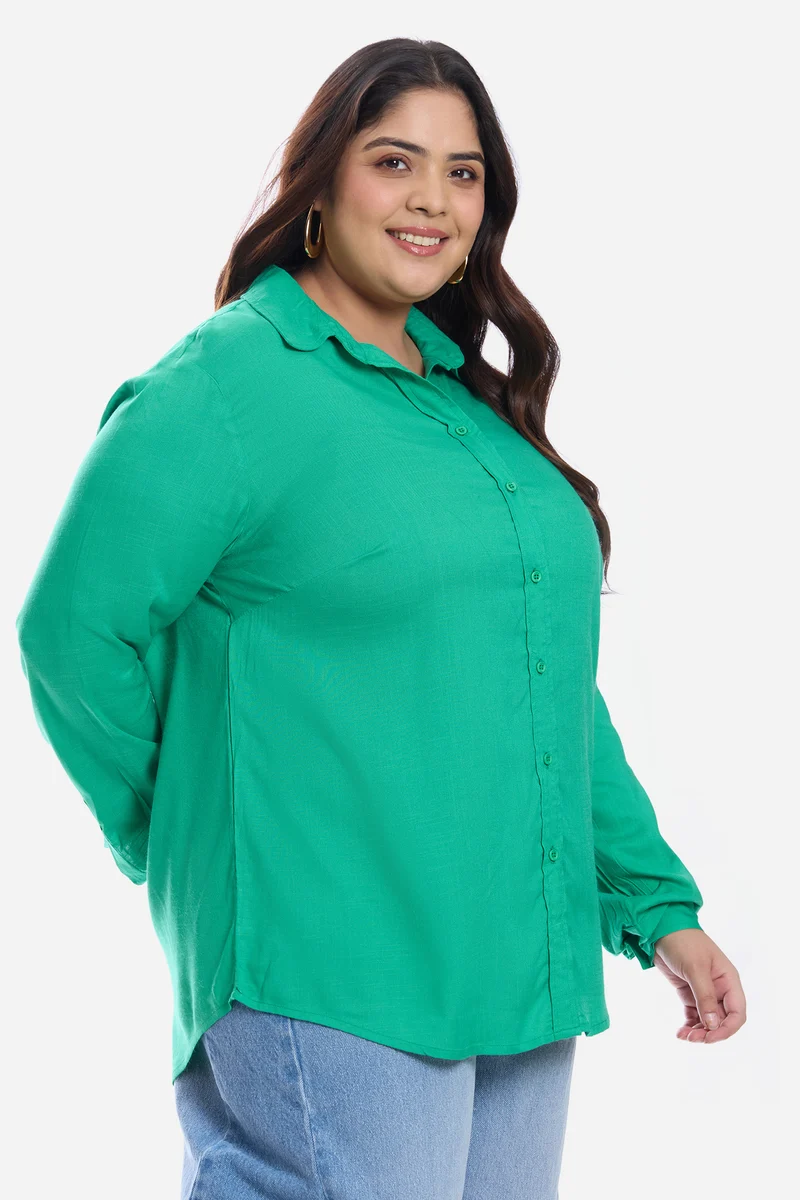 Belma|Cotton Regular Button Down Shirt