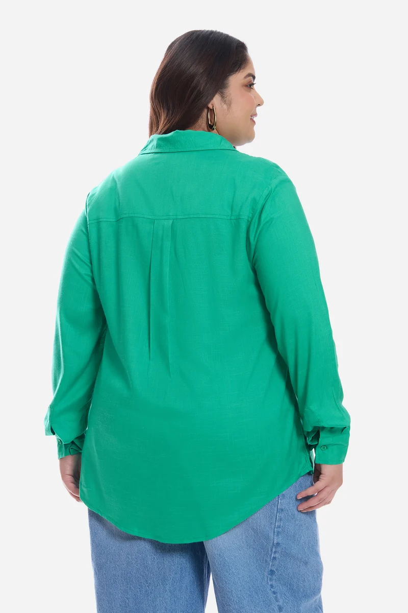 Belma|Cotton Regular Button Down Shirt