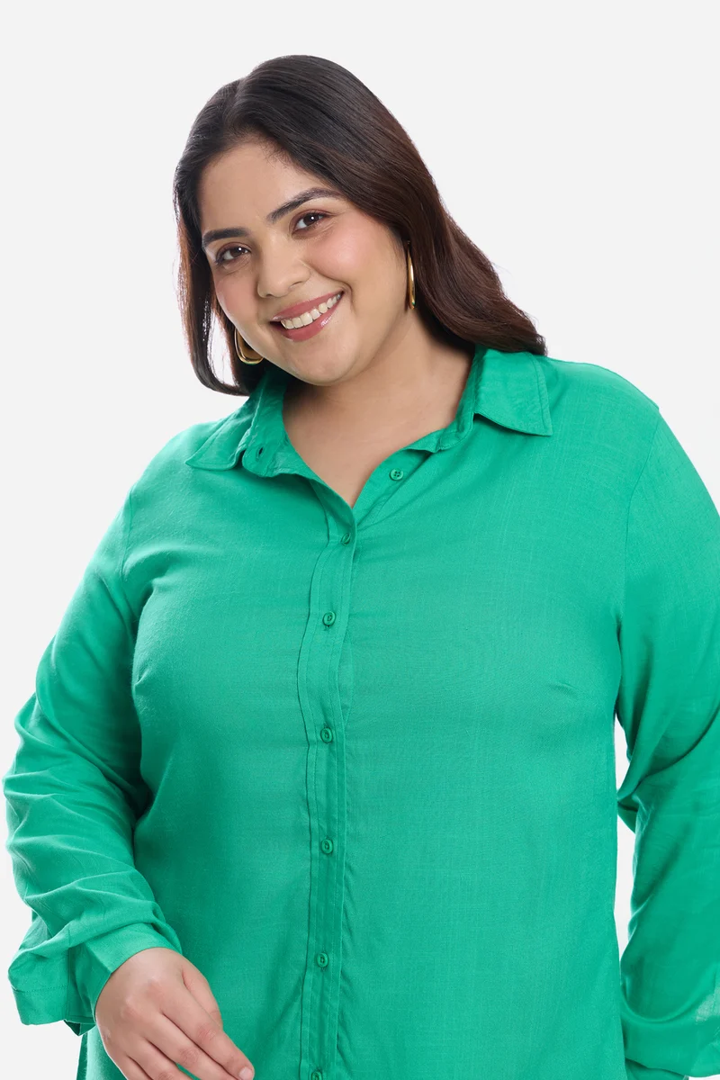 Belma|Cotton Regular Button Down Shirt