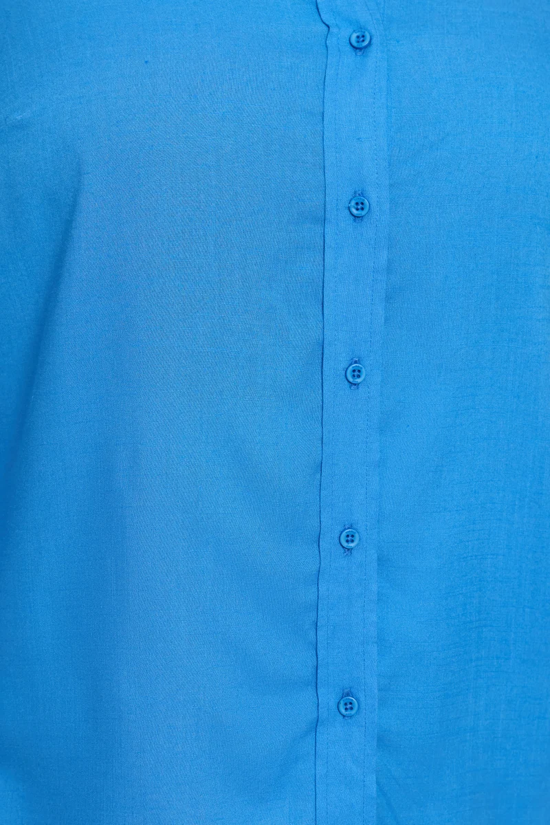 Belia|Cotton Regular Button Down Shirt