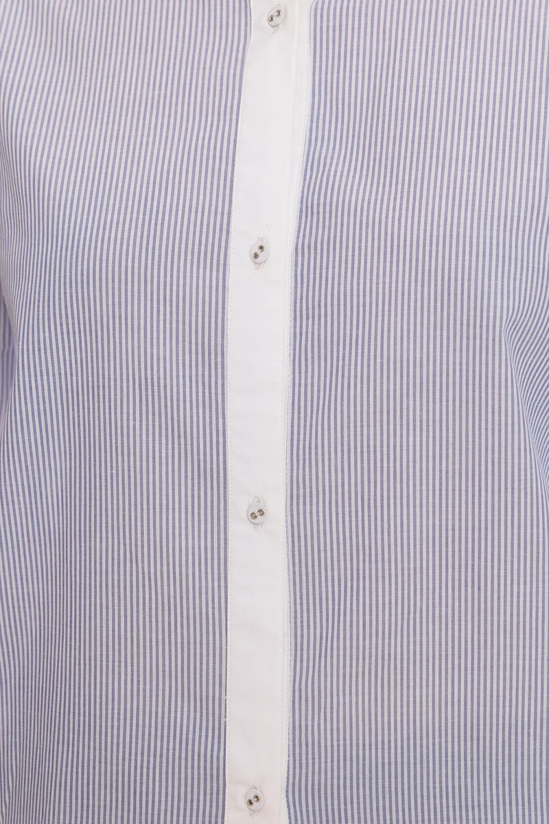 Jaelyn| 100% Cotton Striped Regular Fit Shirt