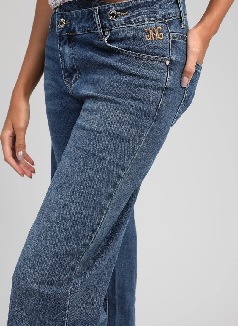 PANTALON PIKA bleu stone
