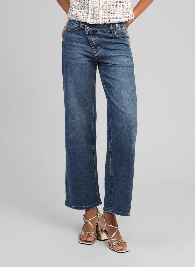 PANTALON PIKA bleu stone