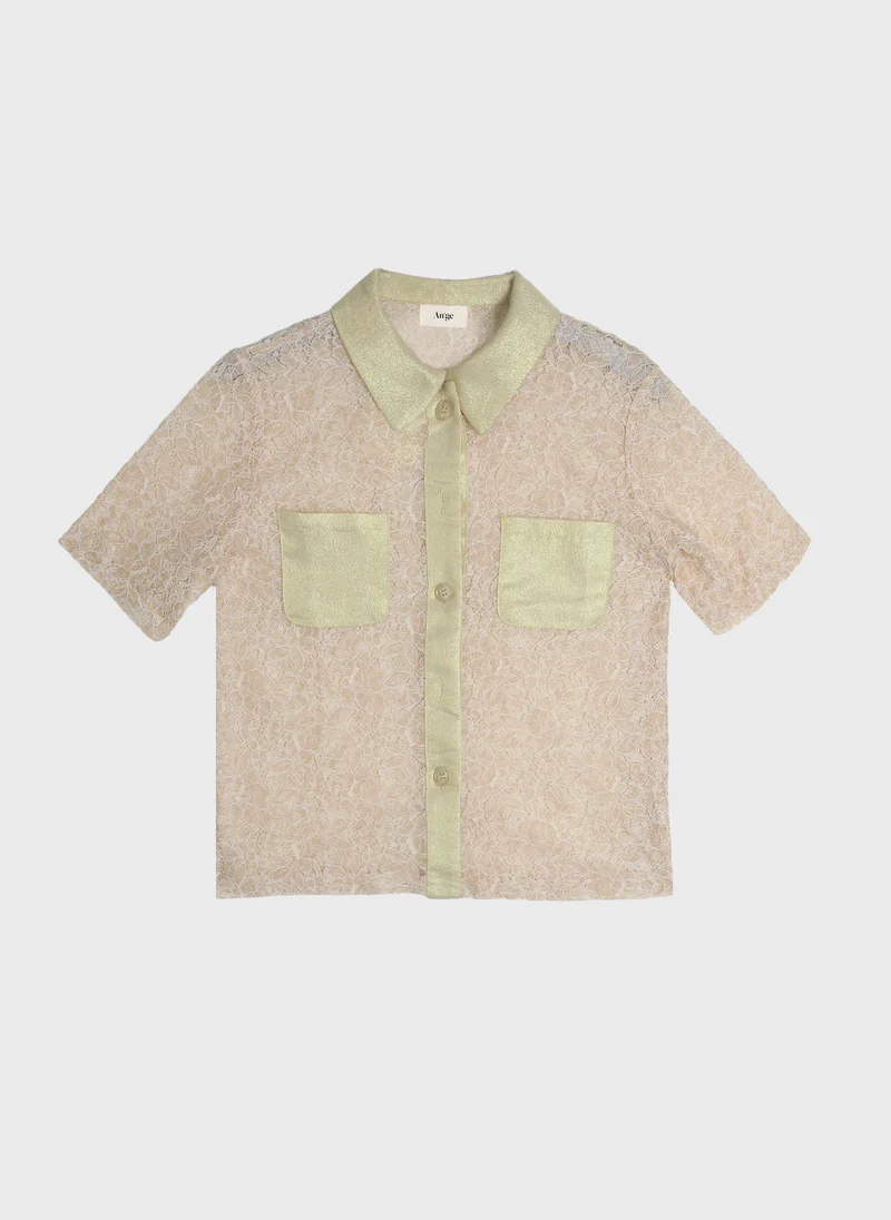 CHEMISE ATIMIO gold