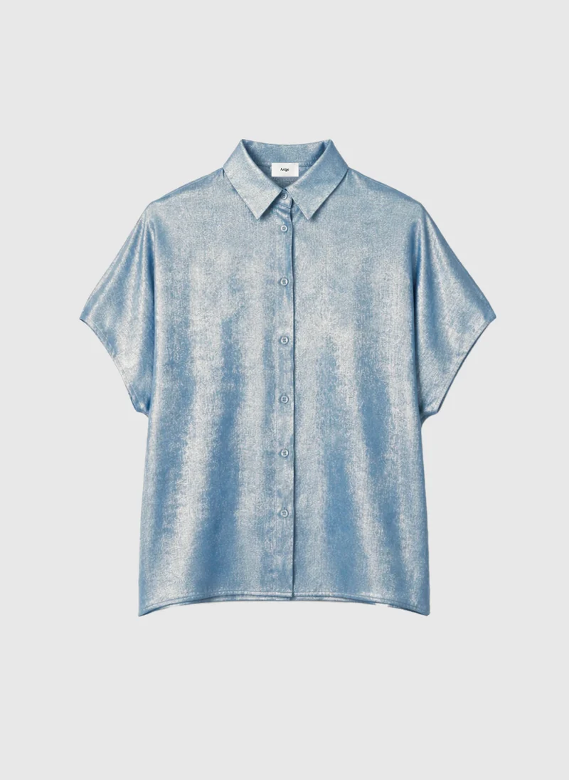 CHEMISE AMORYNA indigo