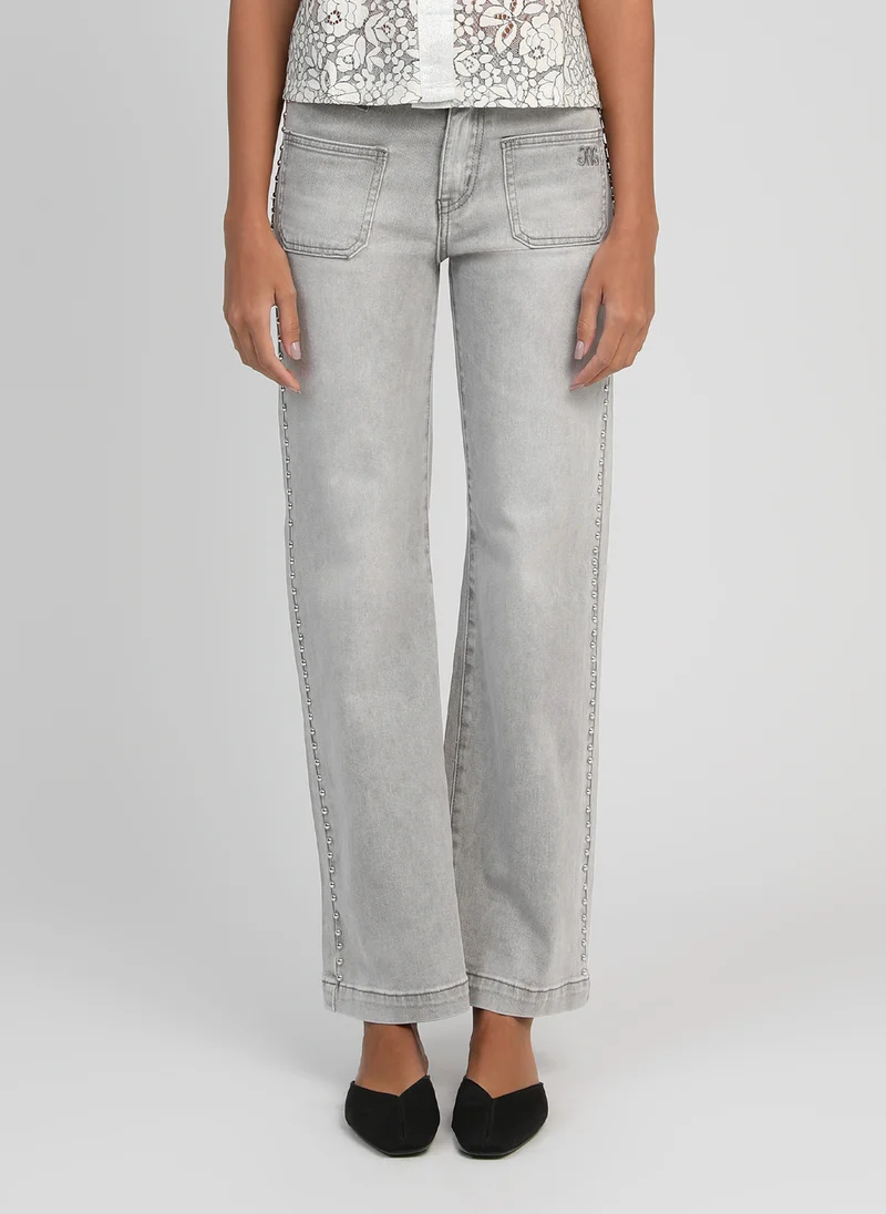PANTALON PICLOU gris