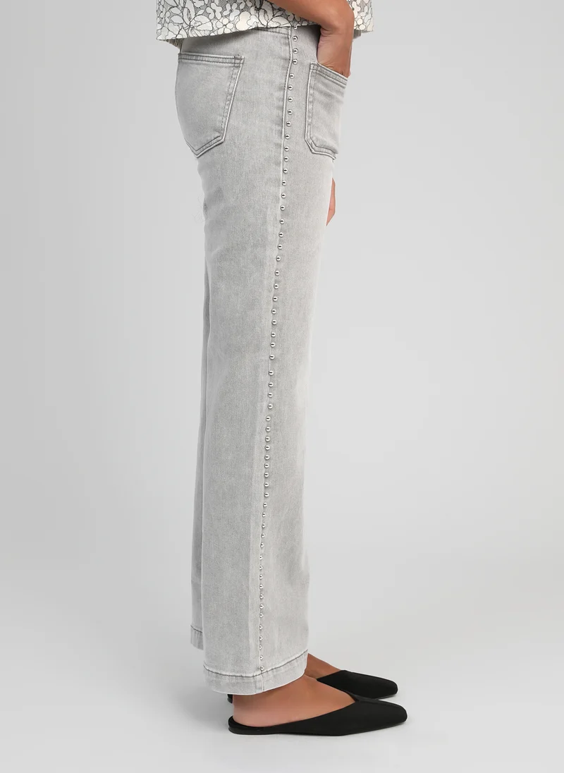 PANTALON PICLOU gris