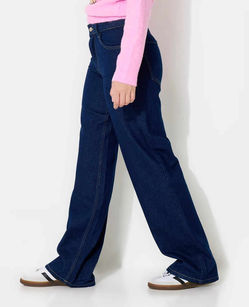 J71-2 / Jean wide loose taille medium