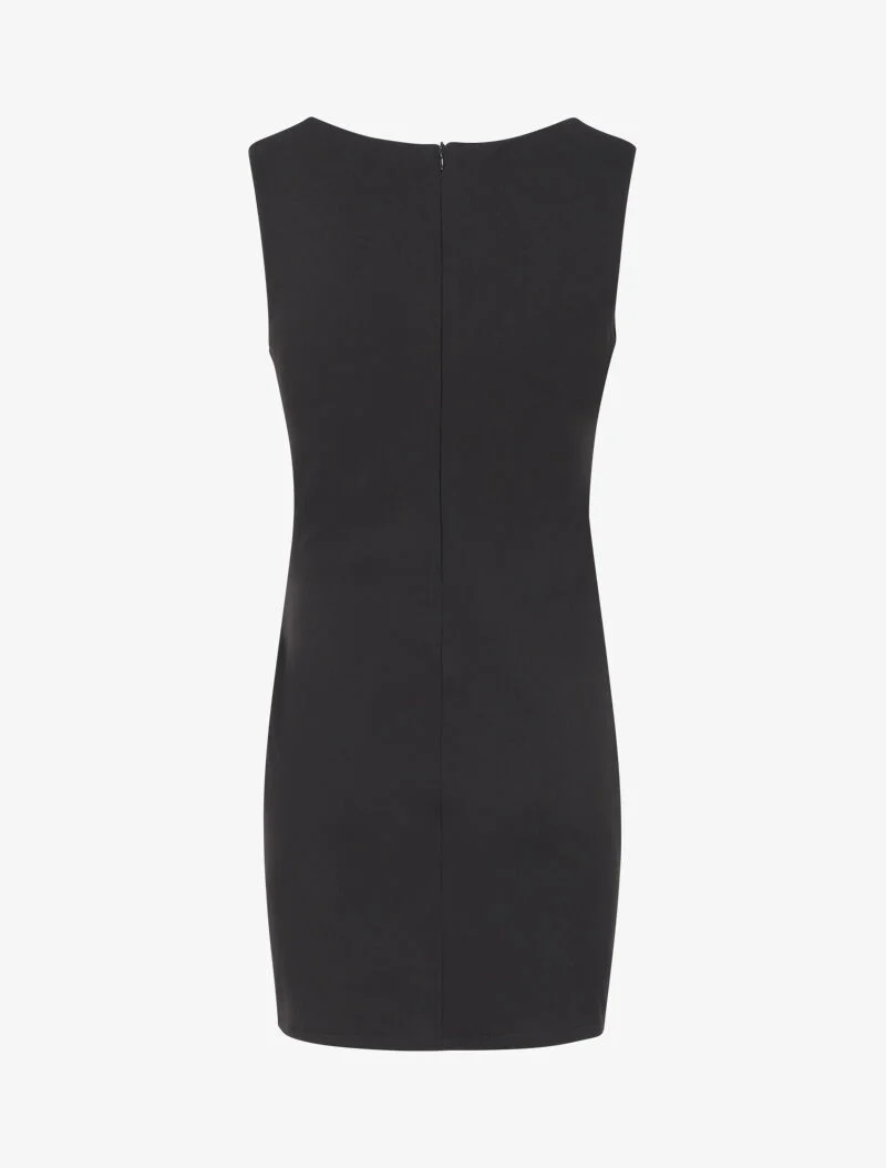 Robe portefeuille cache coeur - Noir