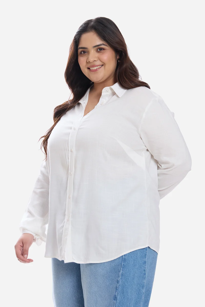 Yudon|Cotton Regular Button Down Shirt