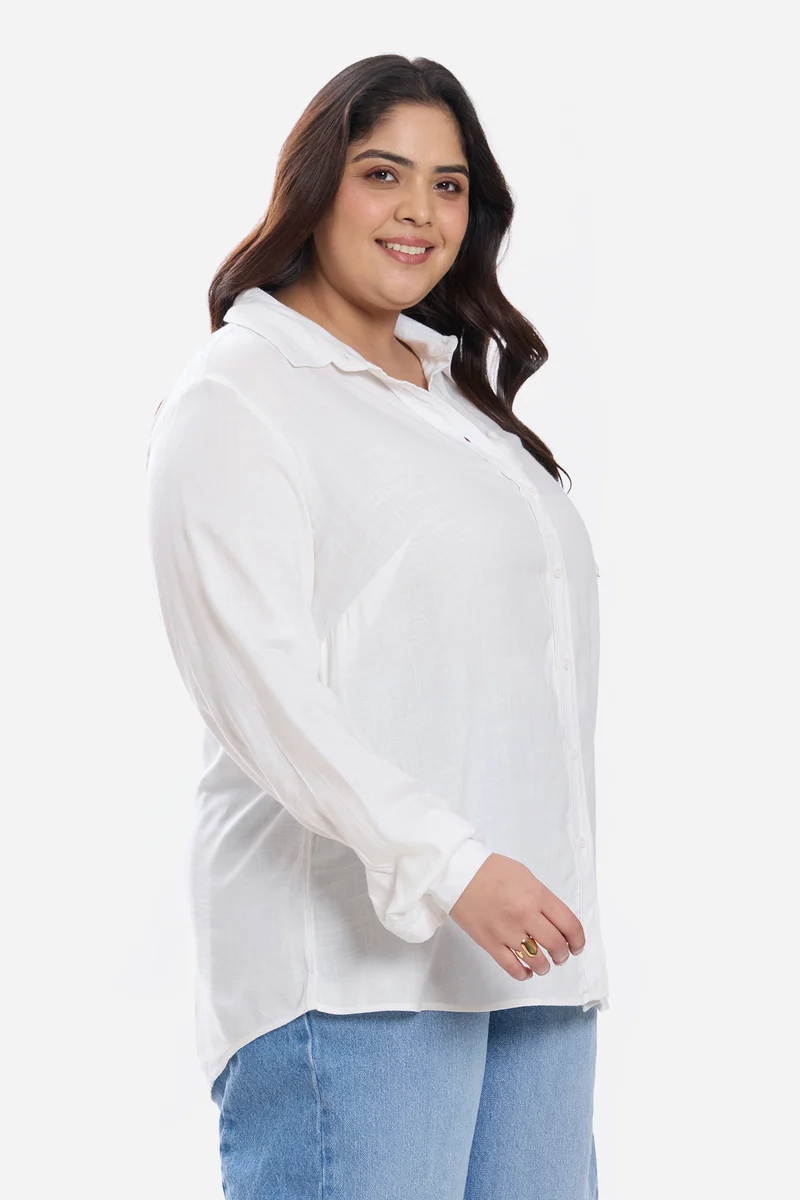 Yudon|Cotton Regular Button Down Shirt