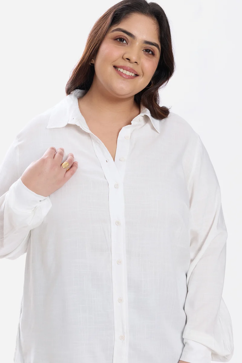 Yudon|Cotton Regular Button Down Shirt