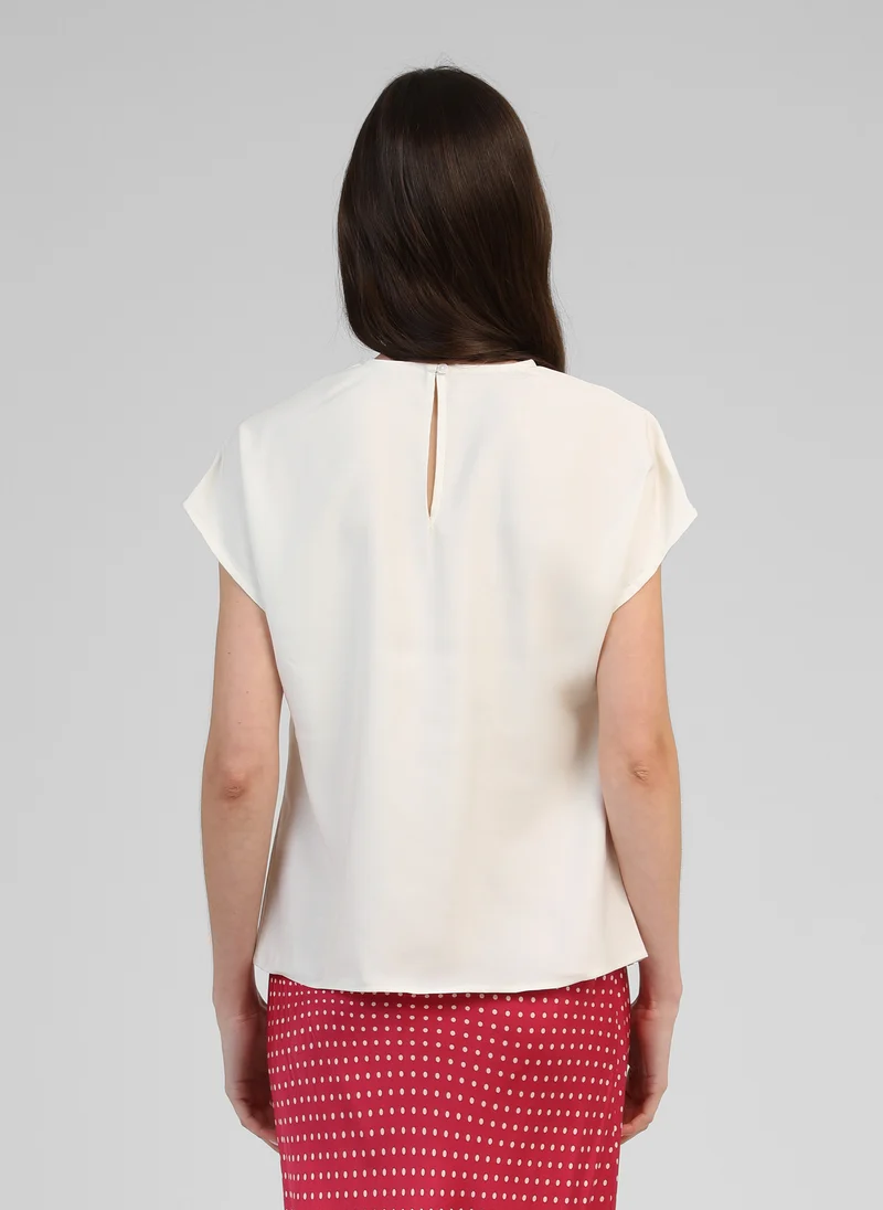 TOP KILINE blanc casse