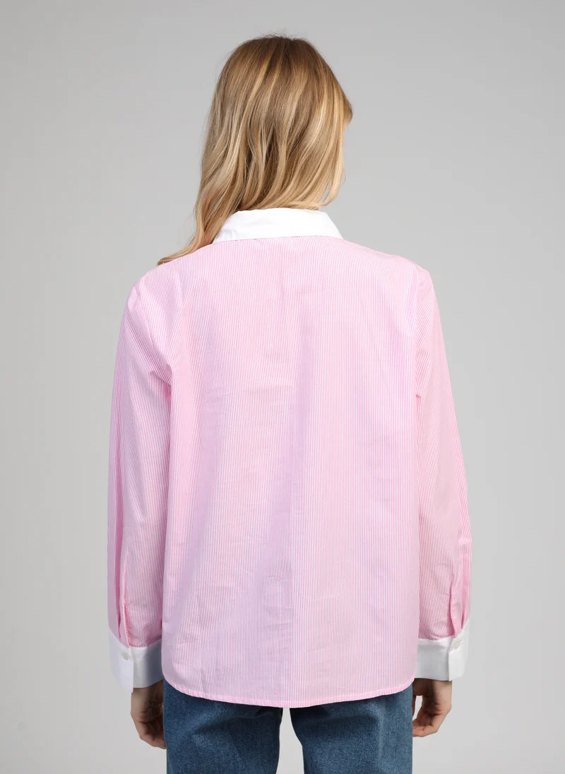 CHEMISE SYLANA rose