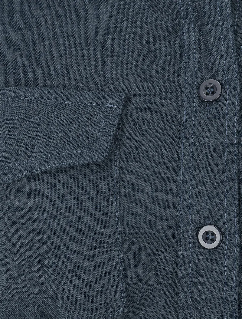 Ensemble top sans manches et pantalon - Bleu pétrole