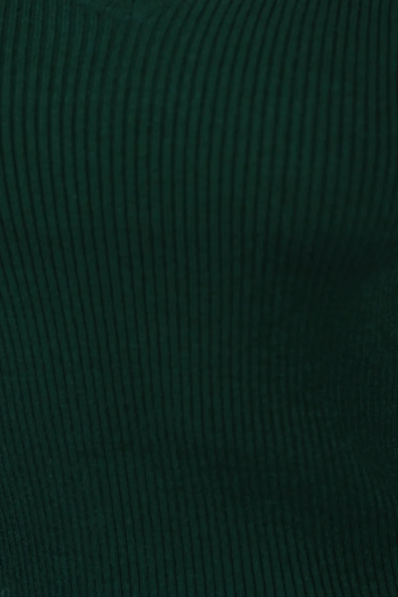 Lupo|Viscose Cut Out V Neck Full Sleeve Knit Top
