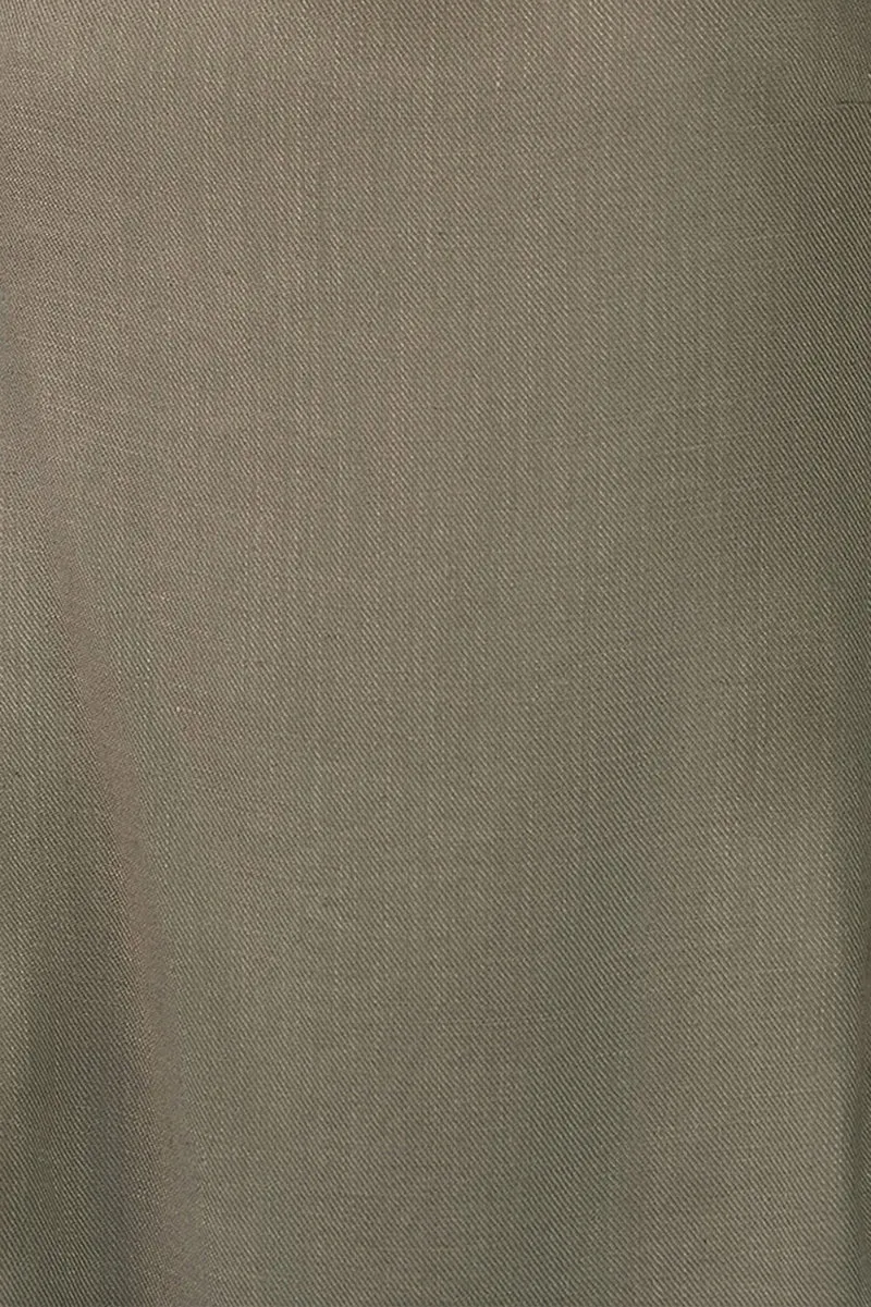 Elva|Linen Boat Neck Mini Shift Dress