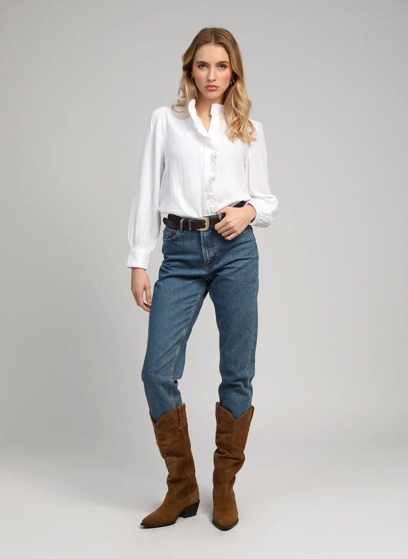 CHEMISE STEFILOU blanc