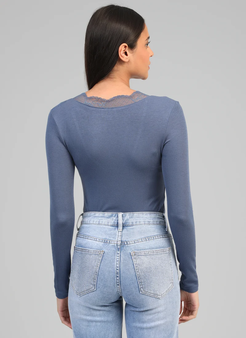 T-SHIRT ASTURIAL indigo