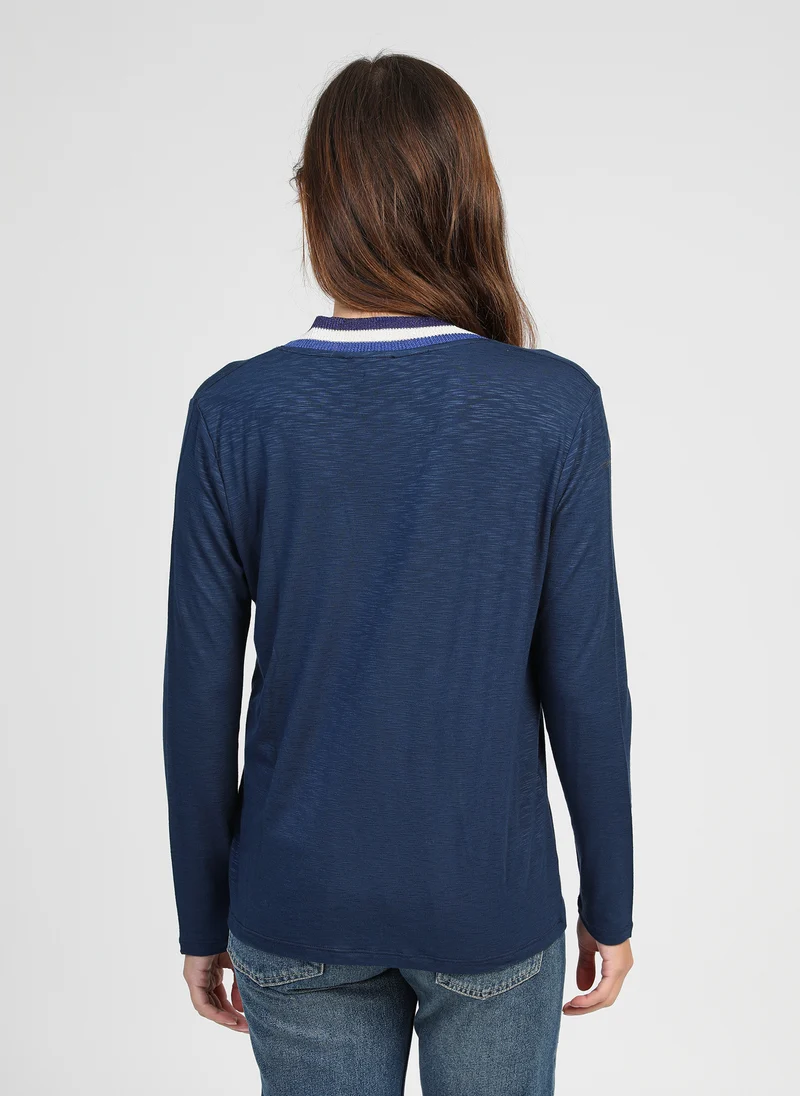 T-SHIRT TONGALI marine