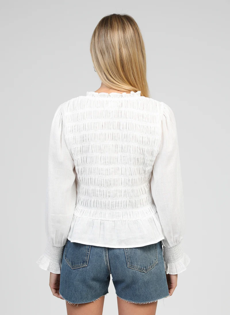 CHEMISE SOUNITA blanc