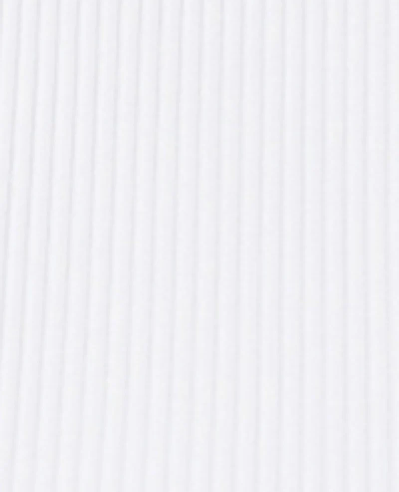Top zippé encolure Bardot
