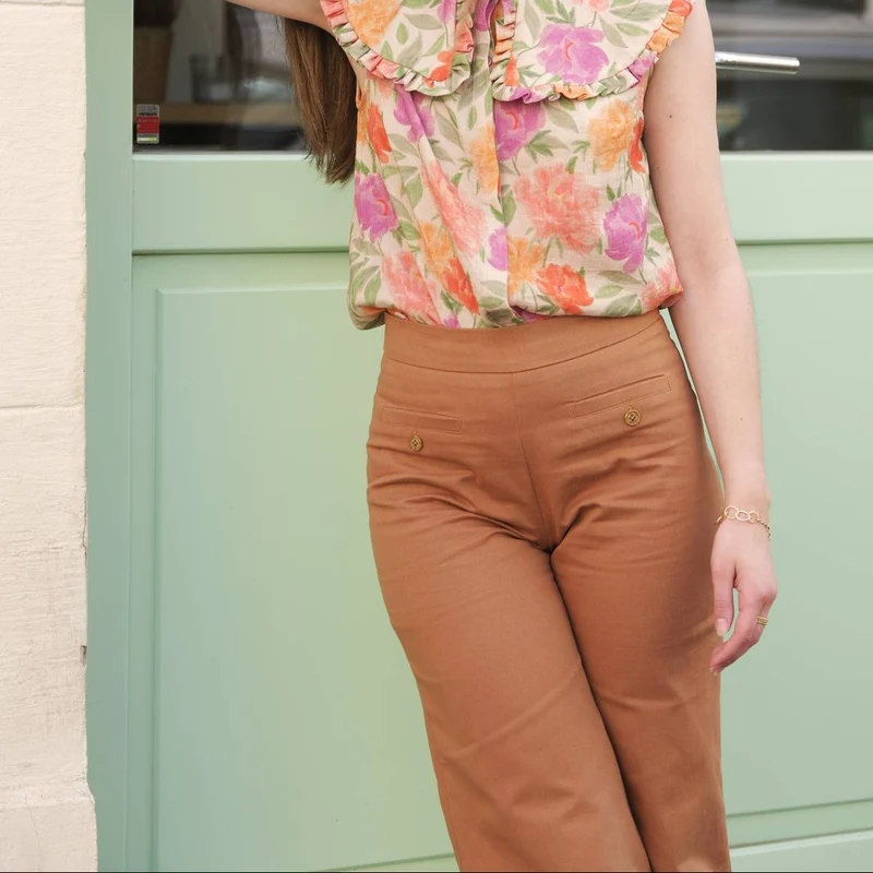 Patron de couture PDF | Le Pantalon Charly | Cha'coud | Version française uniquement