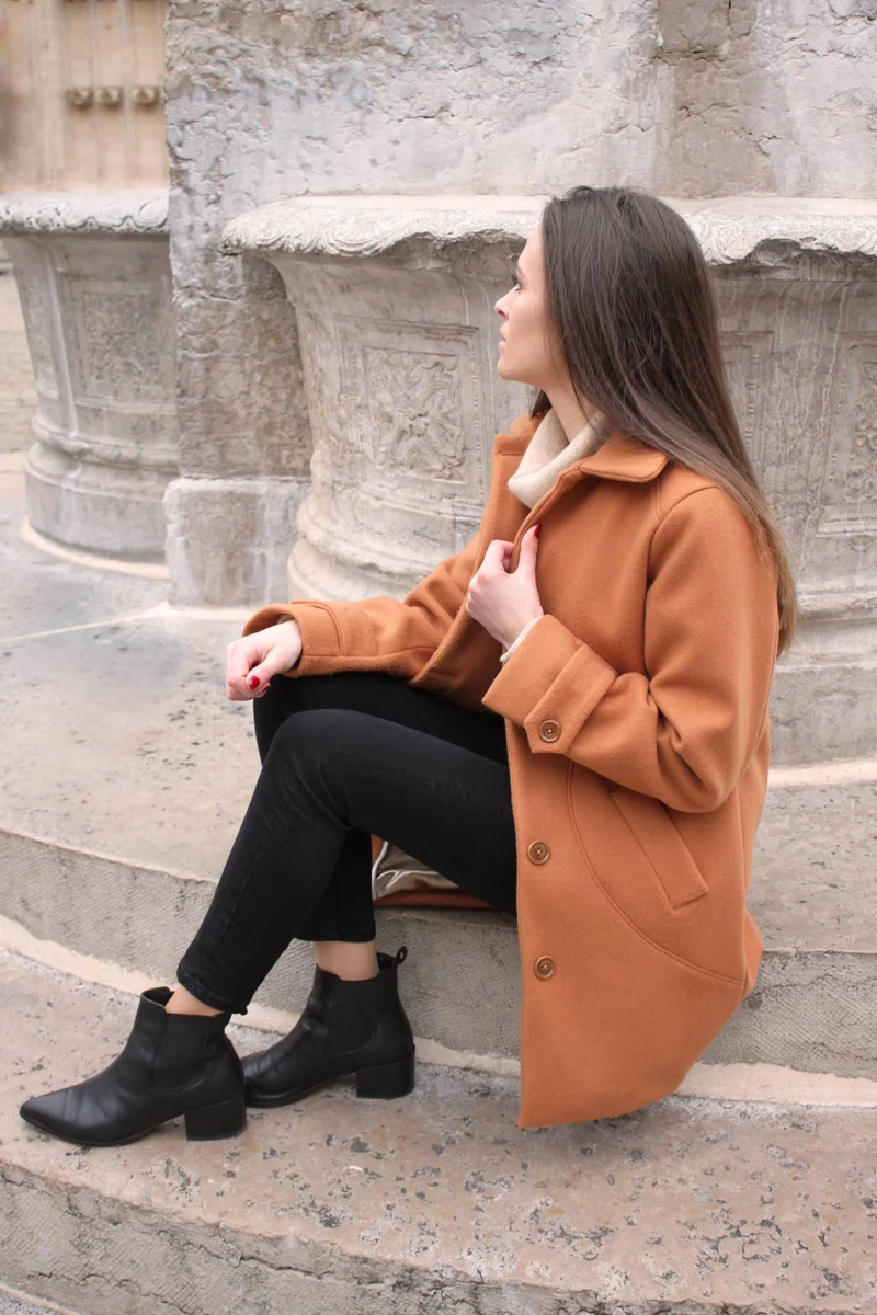 Patron de Couture PDF | Le Manteau Oana | Cha'coud | FRANÇAIS Uniquement